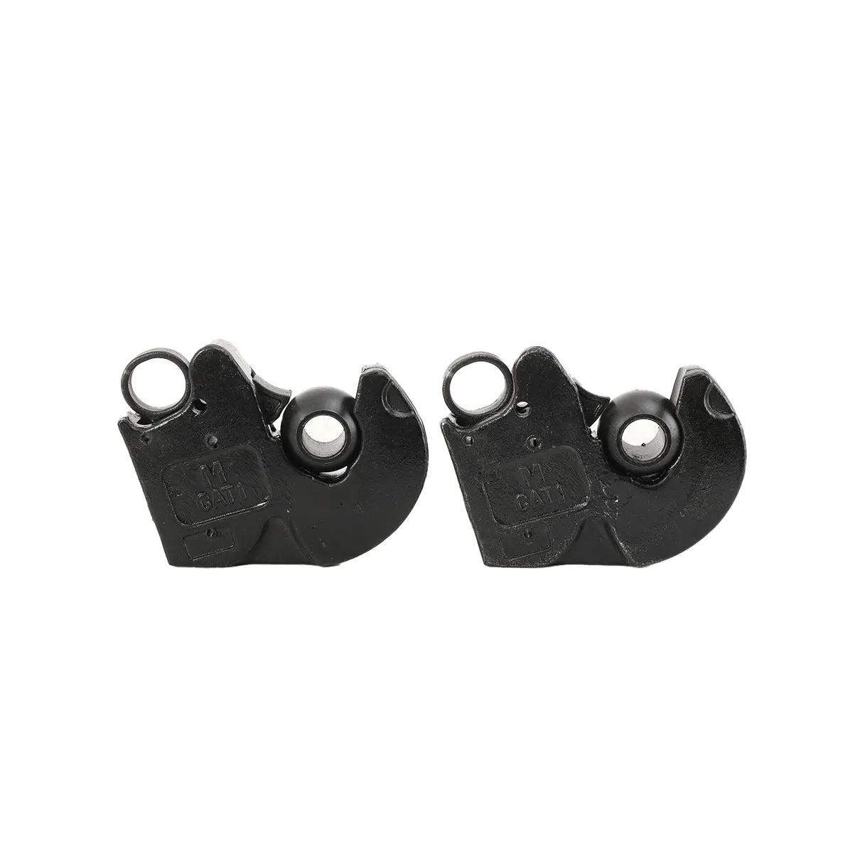 2-Pack CAT I Lower Link Quick Hitch Hooks with Balls for 60-120 HP Tractor 36MnCr5 Steel 7.5 Kg Each - Agricultural Tractor Hitch System 2-Pack CAT I Lower Link Quick Hitch Hooks with Balls – 60–120 HP Tractor 36MnCr5 Ste