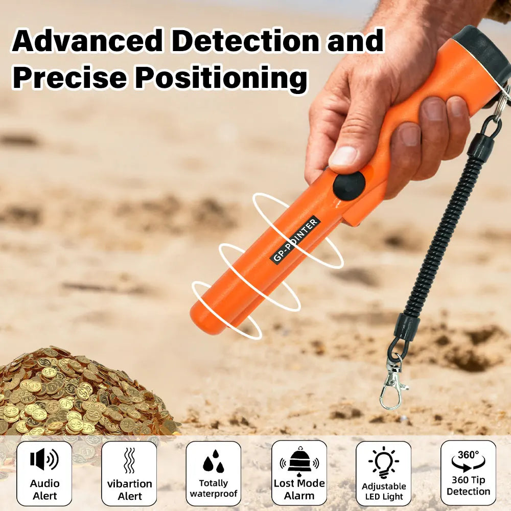 Metal Detector Pinpointer - Bag and Colour Options