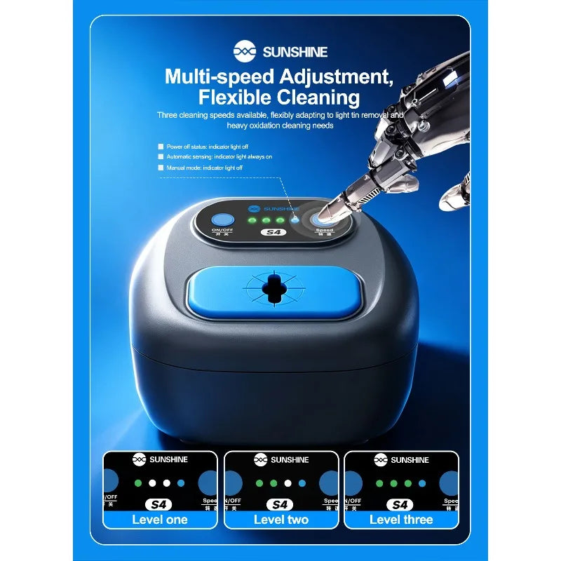 S4 Automatic Soldering Tip Cleaner