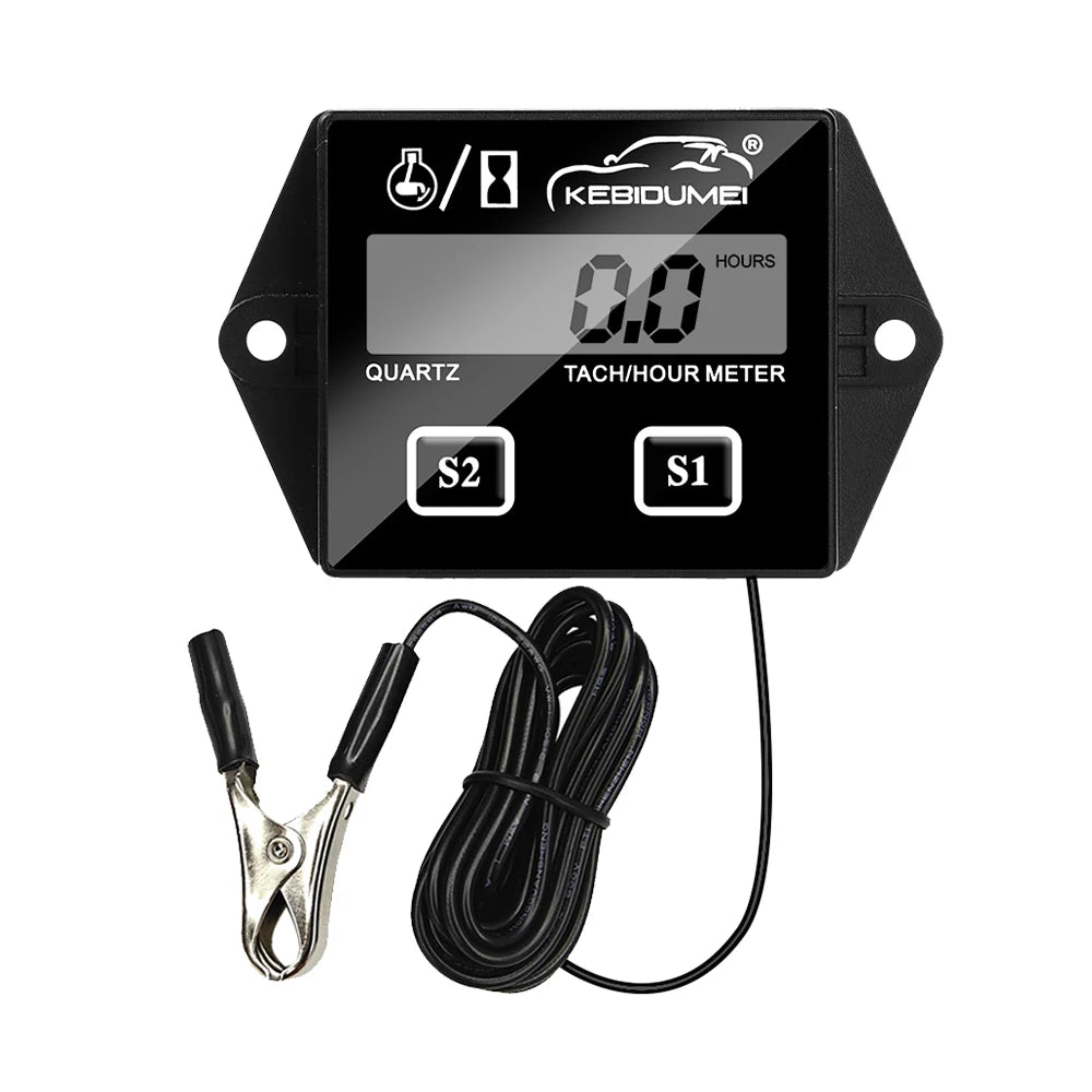 Digital Engine Tachometer and Hour Meter