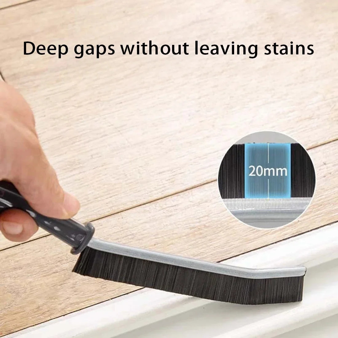 5PCS Crevice Cleaning Brush for Tile Grout and Tight Gaps