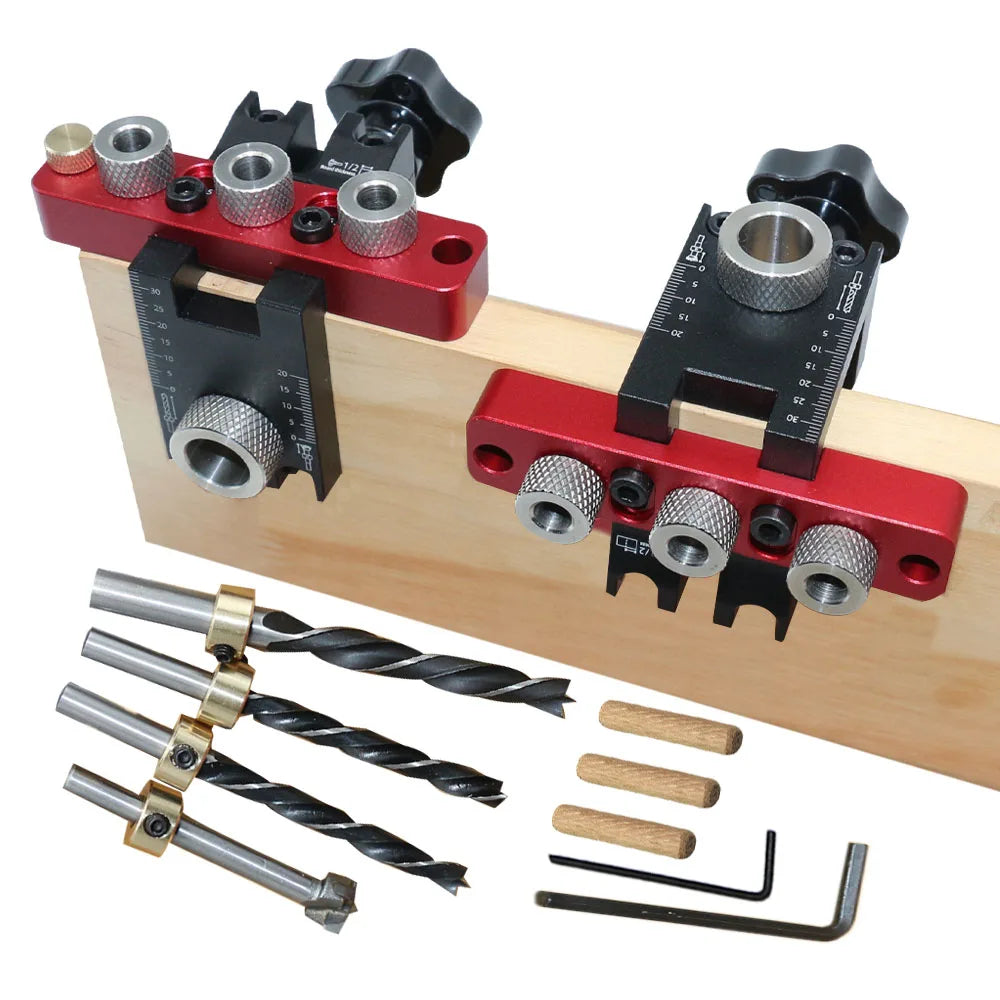 Three-in-One Adjustable Dowelling Jig