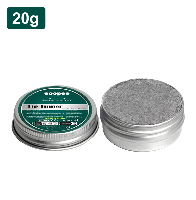 Soldering Iron Tip Cleaner and Restorer - Lead-Free Soldering Tips for IronMaintenance and Performance Enhancement"