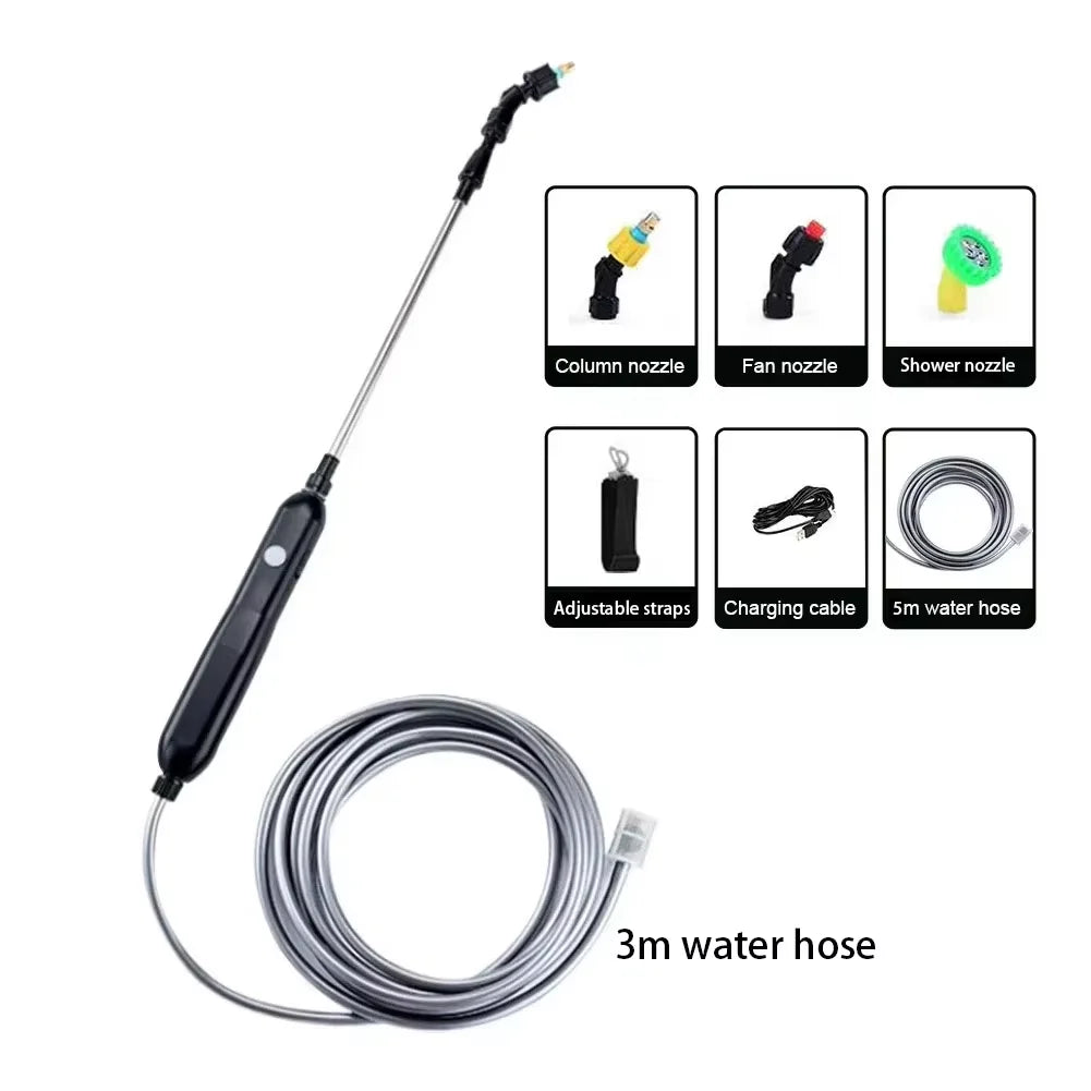 Zaino irroratore elettrico da giardino 5L/8L con ugelli regolabili