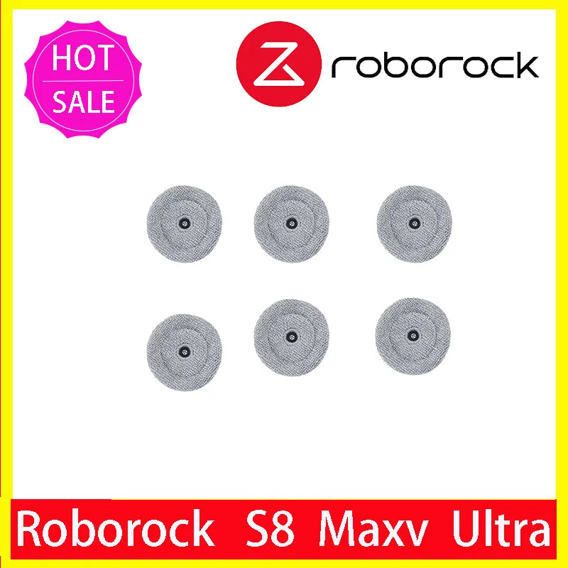 Microfibre Mop Pad Set for Roborock S8 MaxV Ultra and S8 Max Ultra