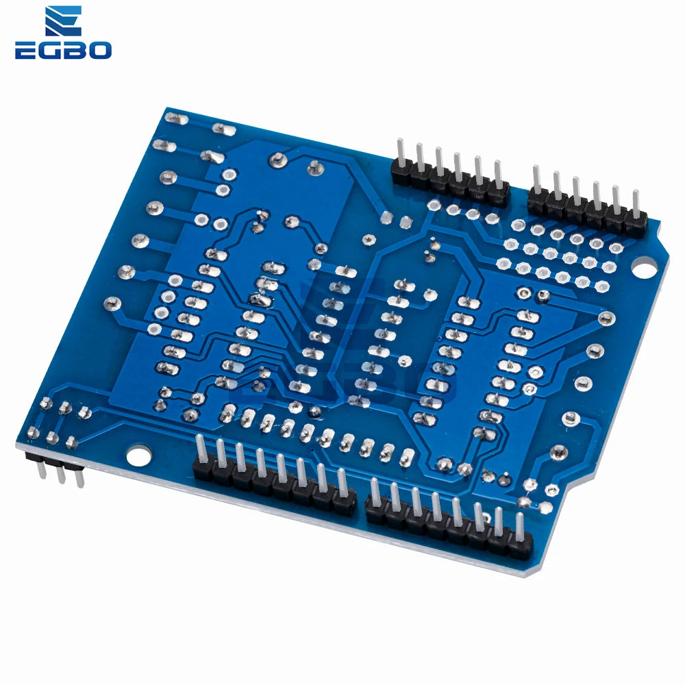 Shield controlador de motores DC e de passo L293D para Arduino