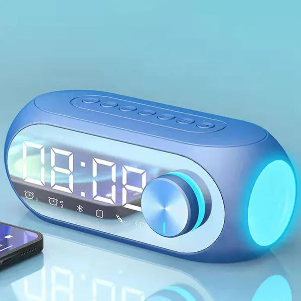 Wireless Speaker Alarm Clock, Style Options