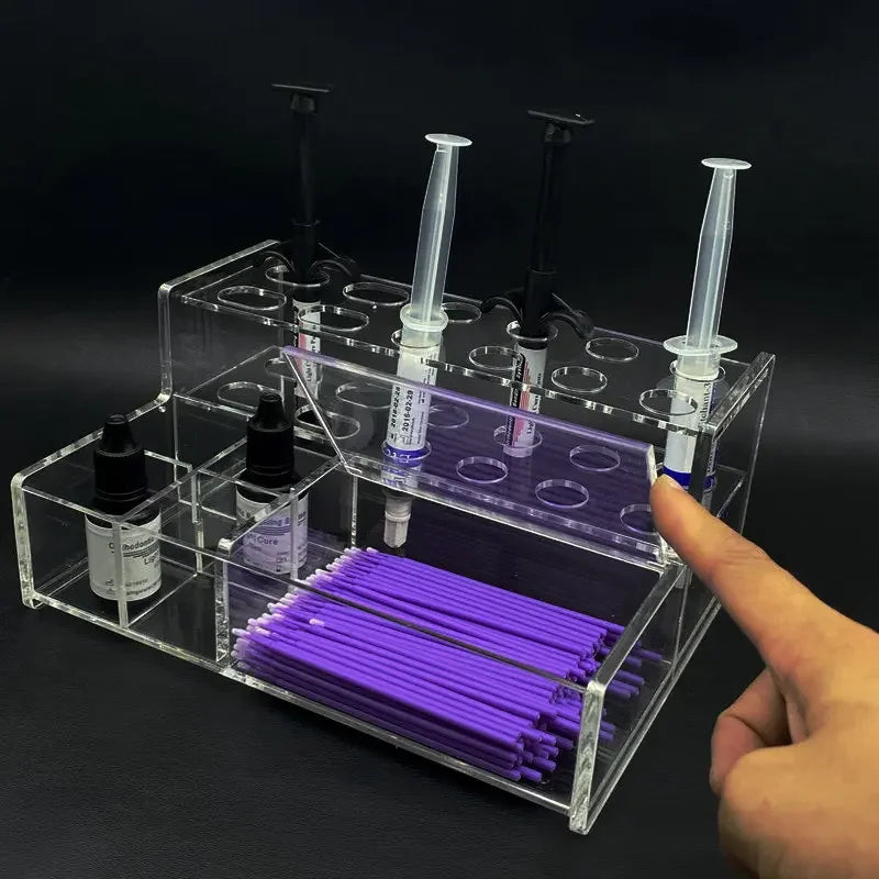 Acrylic Dental Composite Syringe Organiser, Small/Large