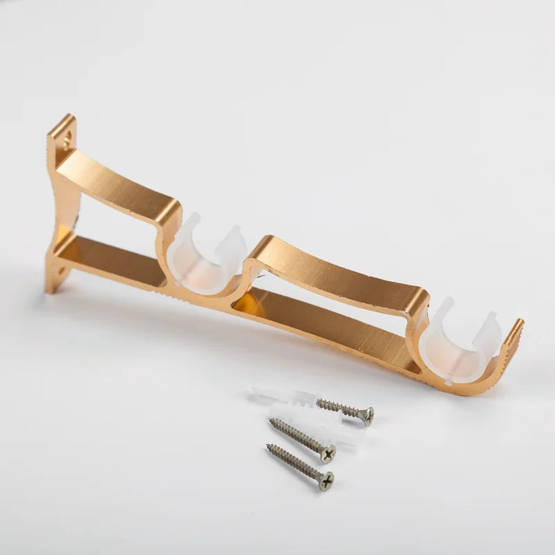 Aluminium Curtain Rod Support Bracket