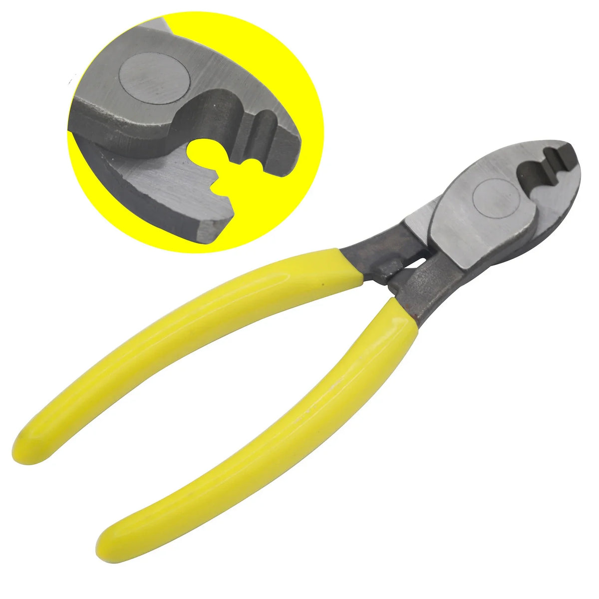 Six-Inch Manual Cable Cutting and Stripping Pliers