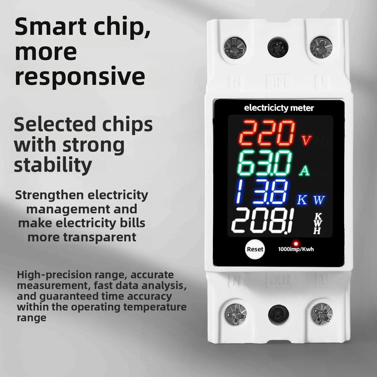 DIN-Rail Digital Energy Meter