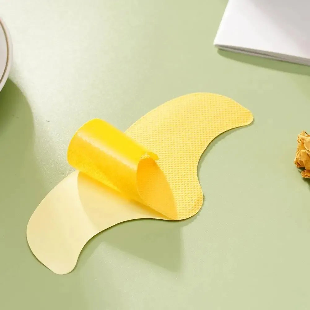 10pcs/box Forehead Wrinkle Patch Lightening Forehead Wrinkle Gel Patch Hydrolyzed Collagen Firming Mask Facial Skincare Stickers