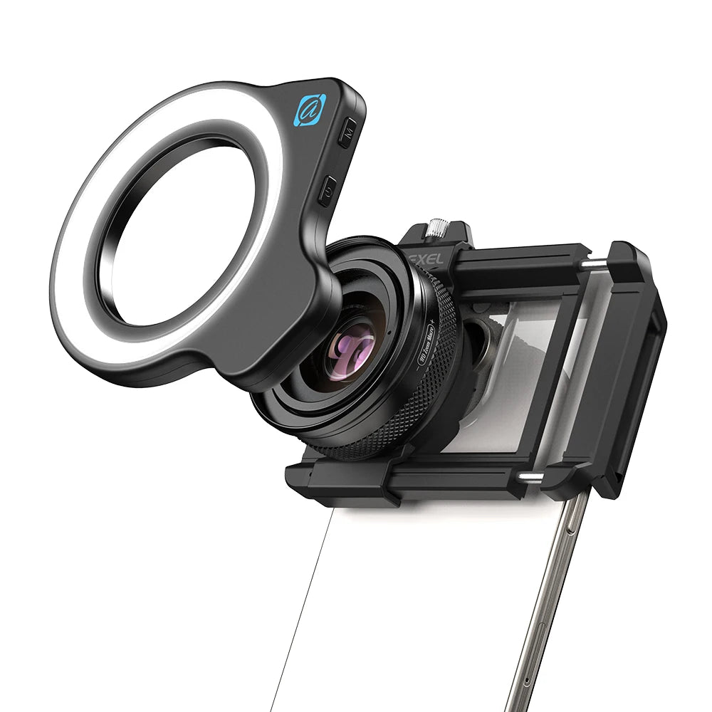 10–20X macrolens voor telefoon met LED-licht voor iPhone & Android