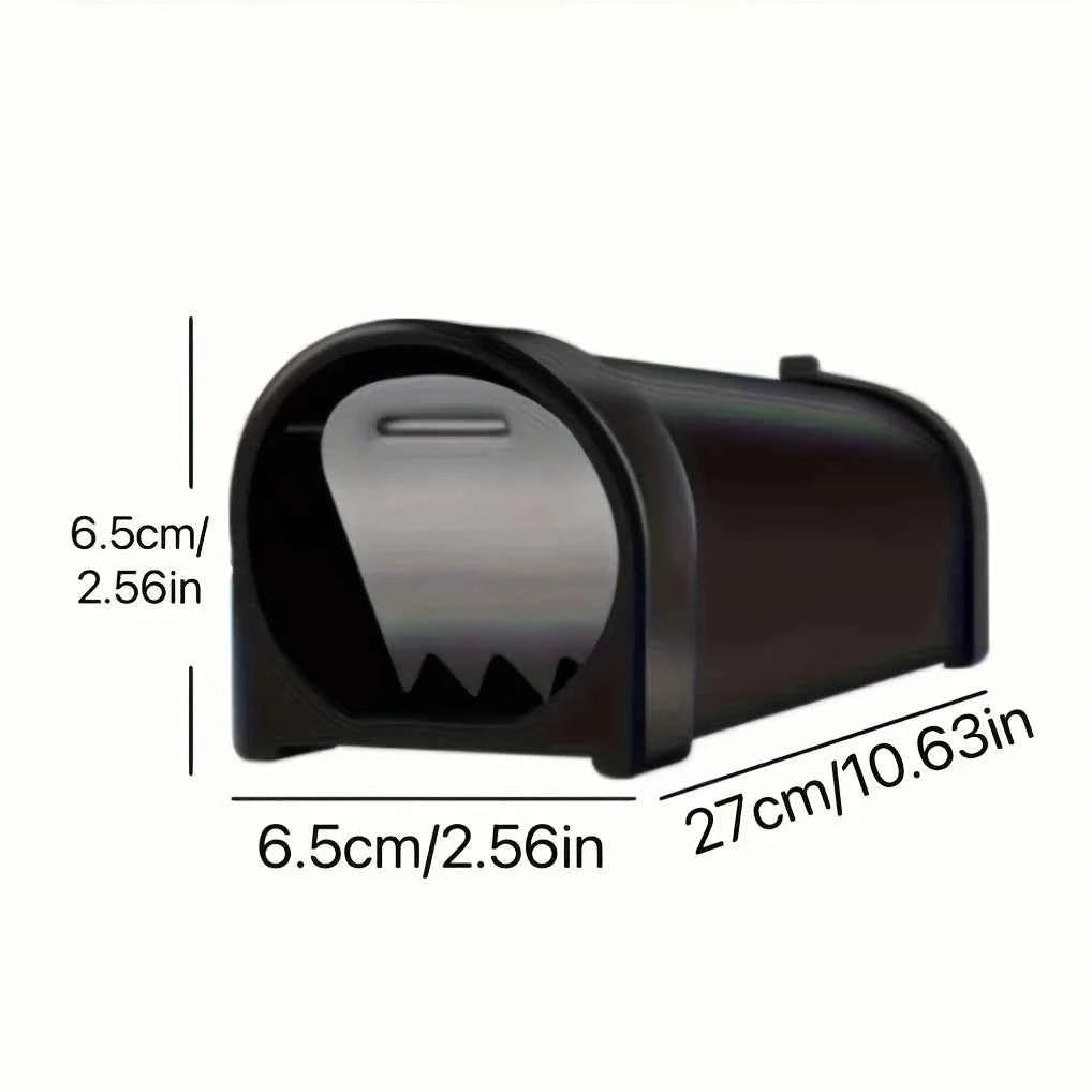 1pc Heavy-Duty No-Contact Mouse Trap - Indoor/Outdoor Rodent Control with One-Touch Operation, Fast-Acting Mechanism