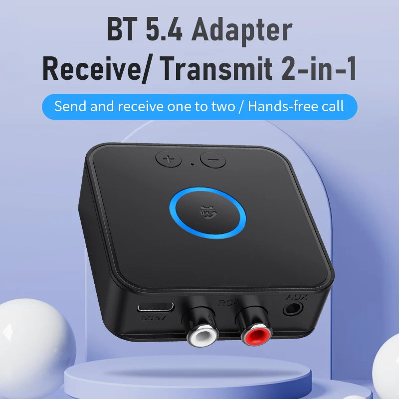 Bluetooth Audio Transmitter and Receiver with Dual Pairing
