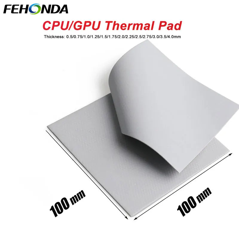 Soft Silicone Thermal Pads - Multiple Thicknesses