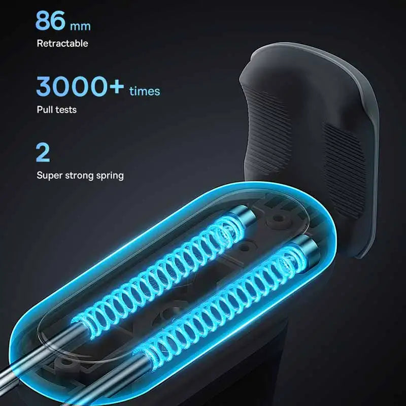 Soporte para teléfono de coche Baseus con clip doble estable para rejilla de ventilación