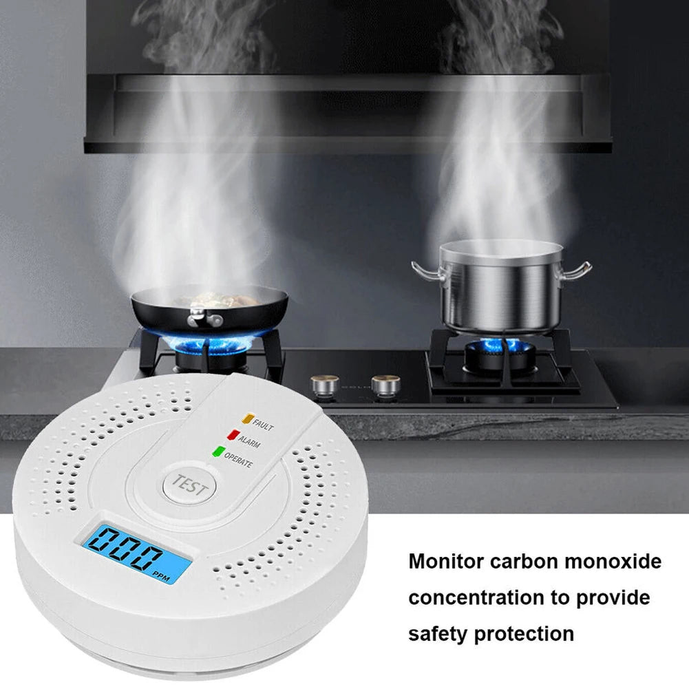 Digital Carbon Monoxide Alarm with Status Light