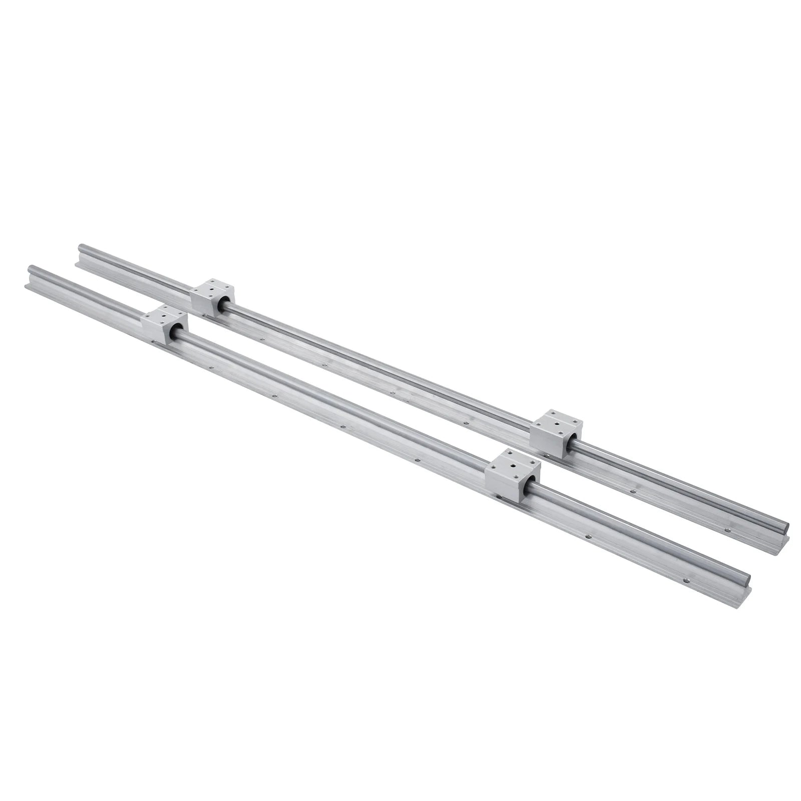 SBR12 lineaire railset 1000mm met 4 lagerblokken voor CNC