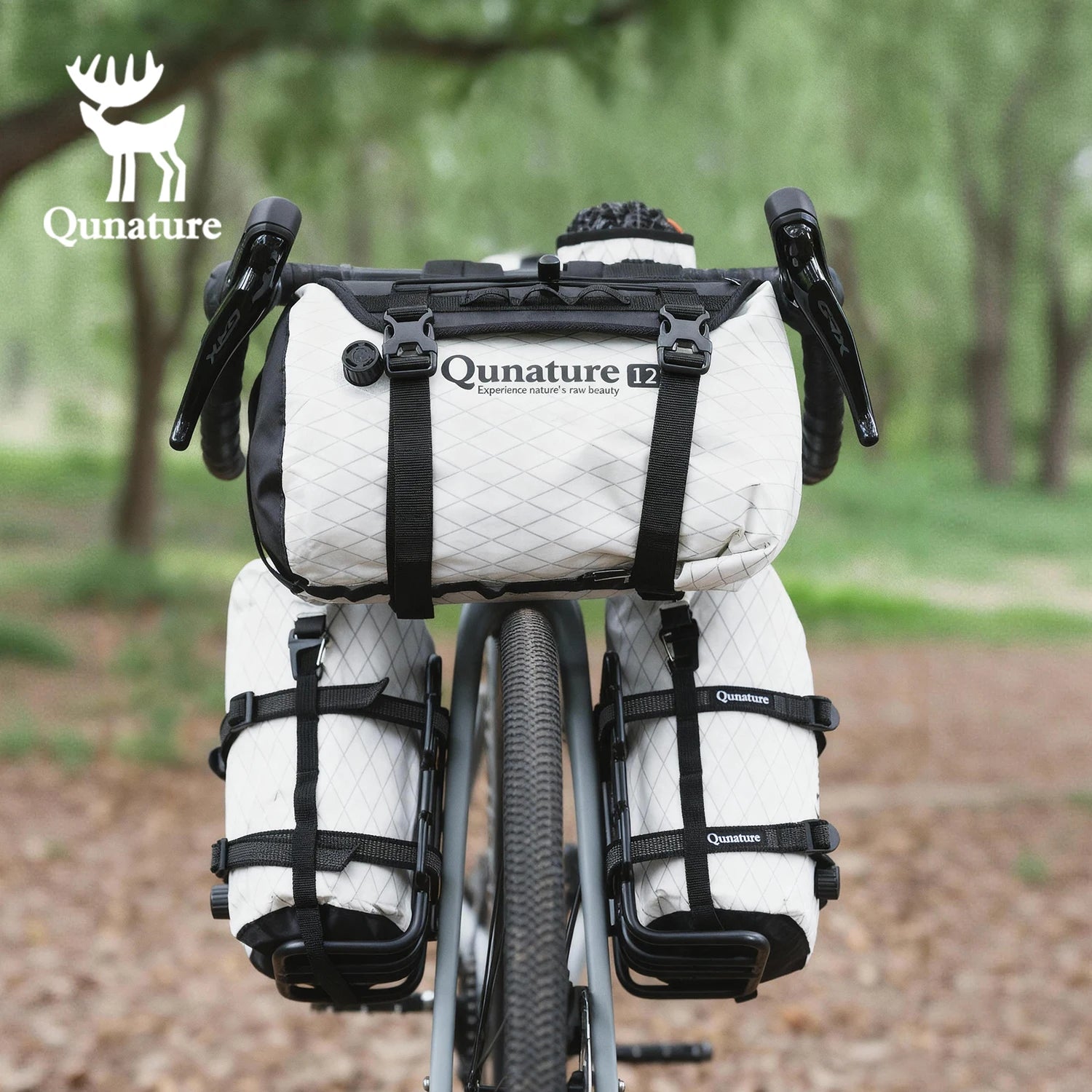 Vodotěsná brašna na sedlo pro bikepacking 6L/12L, úložný prostor na nosič