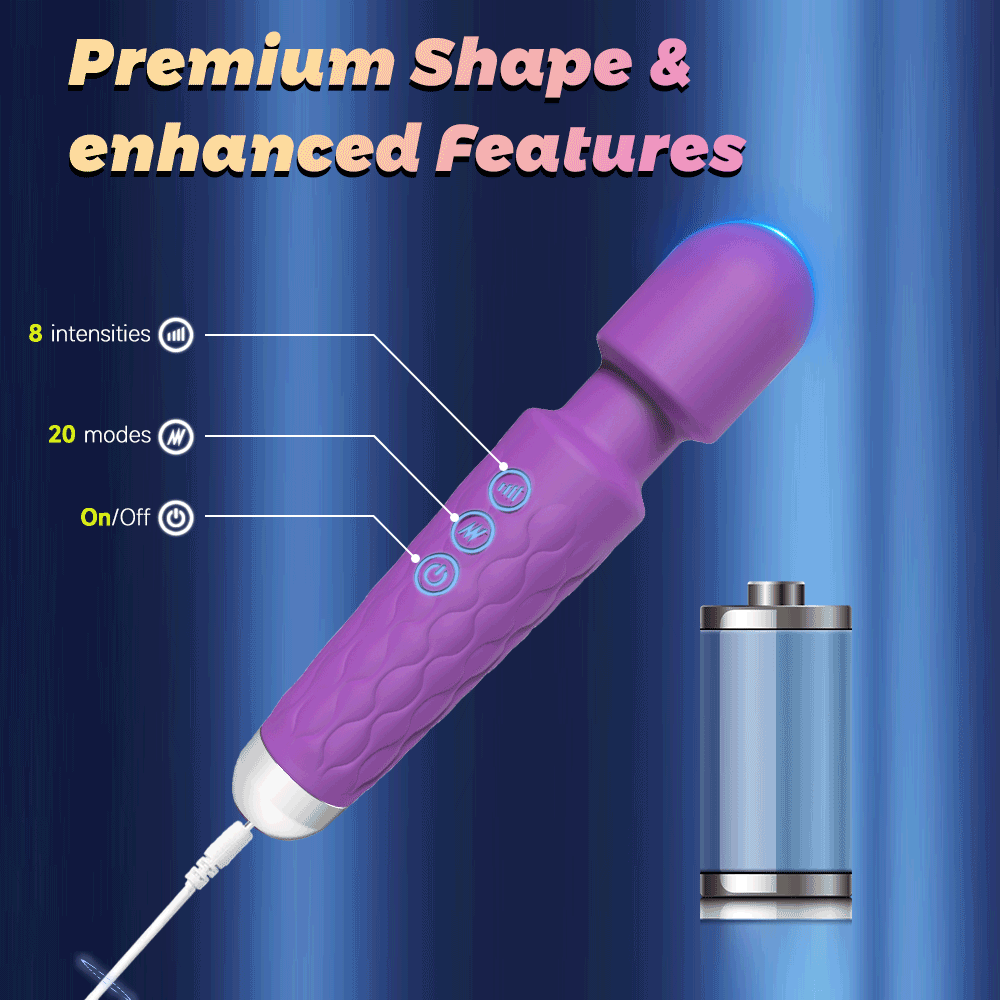 Powerful Vibrating AV Vibrator Magic Wand Clitoris Stimulator Sex Toys for Women G Spot Massager Adult Female Sex Erotic Product