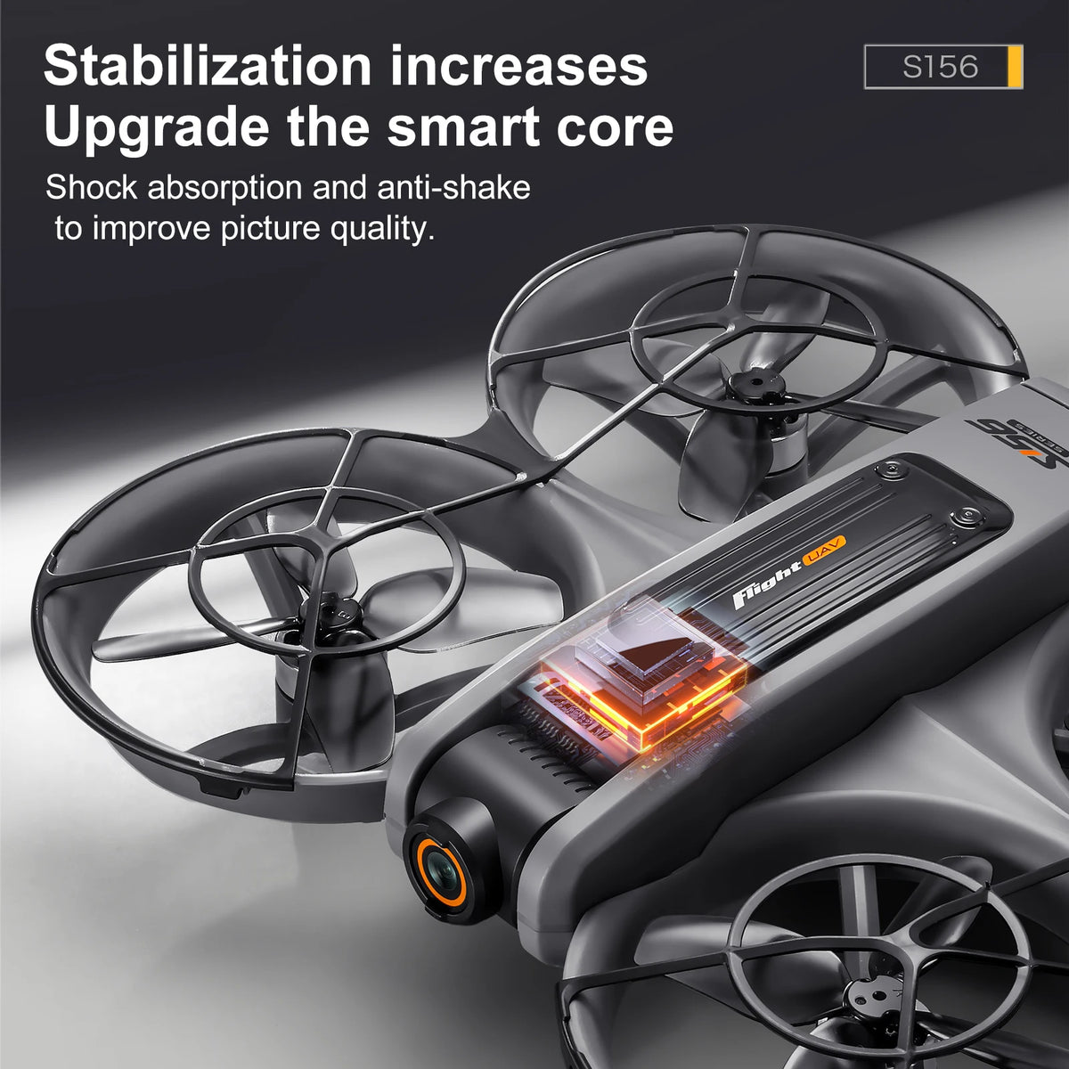2026 New S156 Quadcopter Aircraft Drone 8K Professional Camera Drone 5G WIFI FPV 4.5 Inch Large Screen Remote Control RC Dron