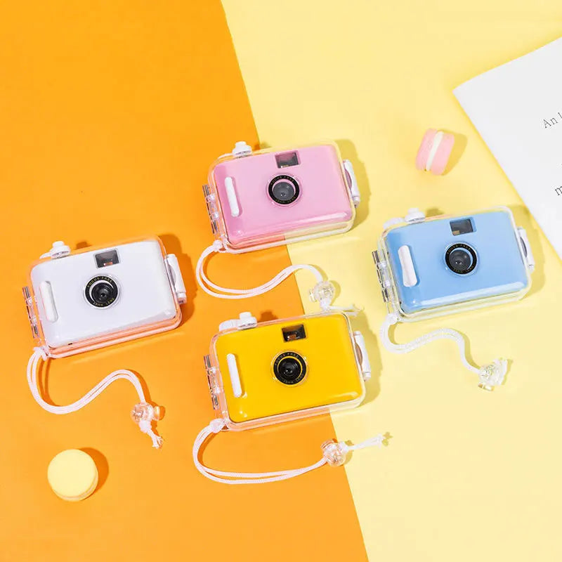 Cámara reutilizable de película de 35 mm SUC-4 con funda protectora