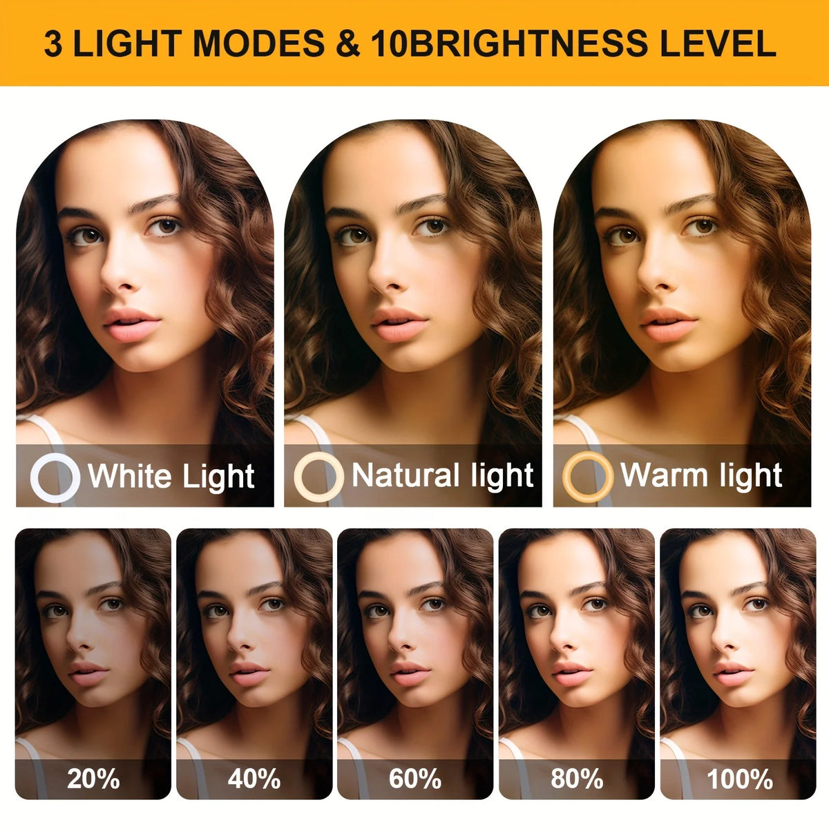 Selfie Ring Light with Tripod