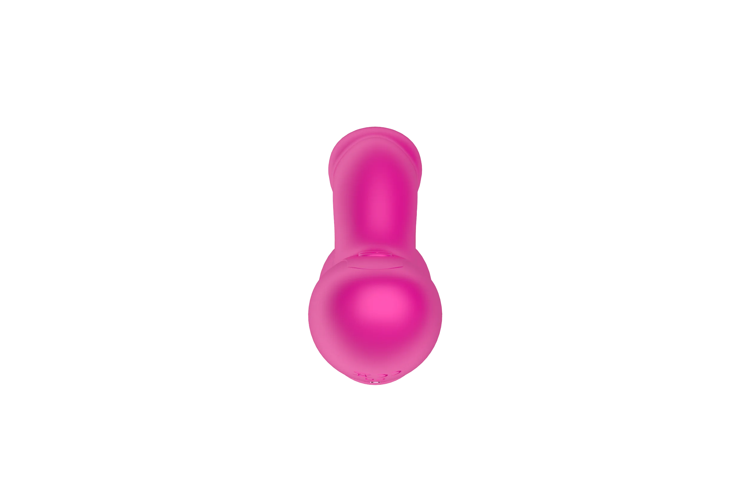 Dual Head Silicone Vibrator 9.5" Rose Red Multi-Mode Stimulator