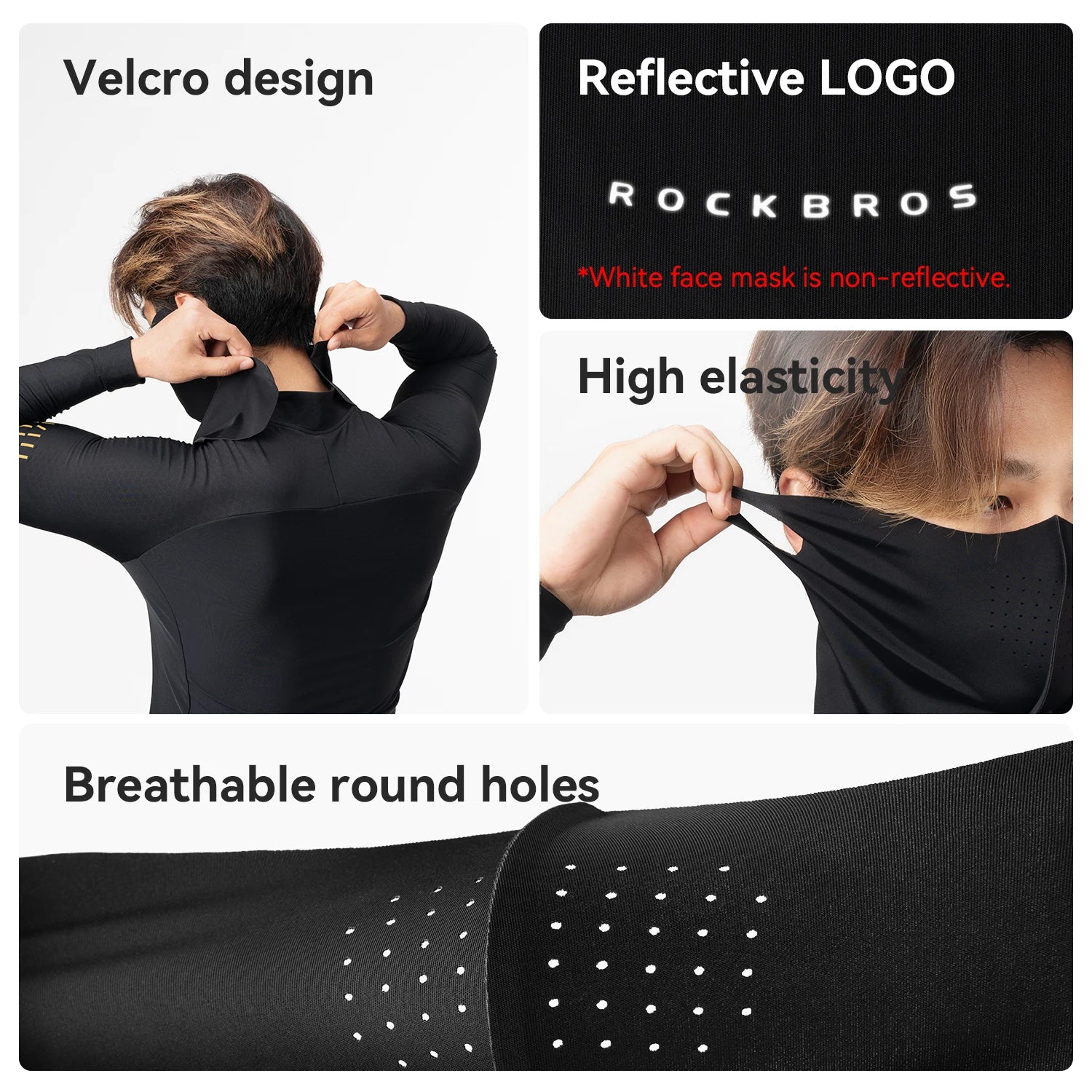 UV Protection Ice Silk Face Scarf Cycling Mask Neck Cover