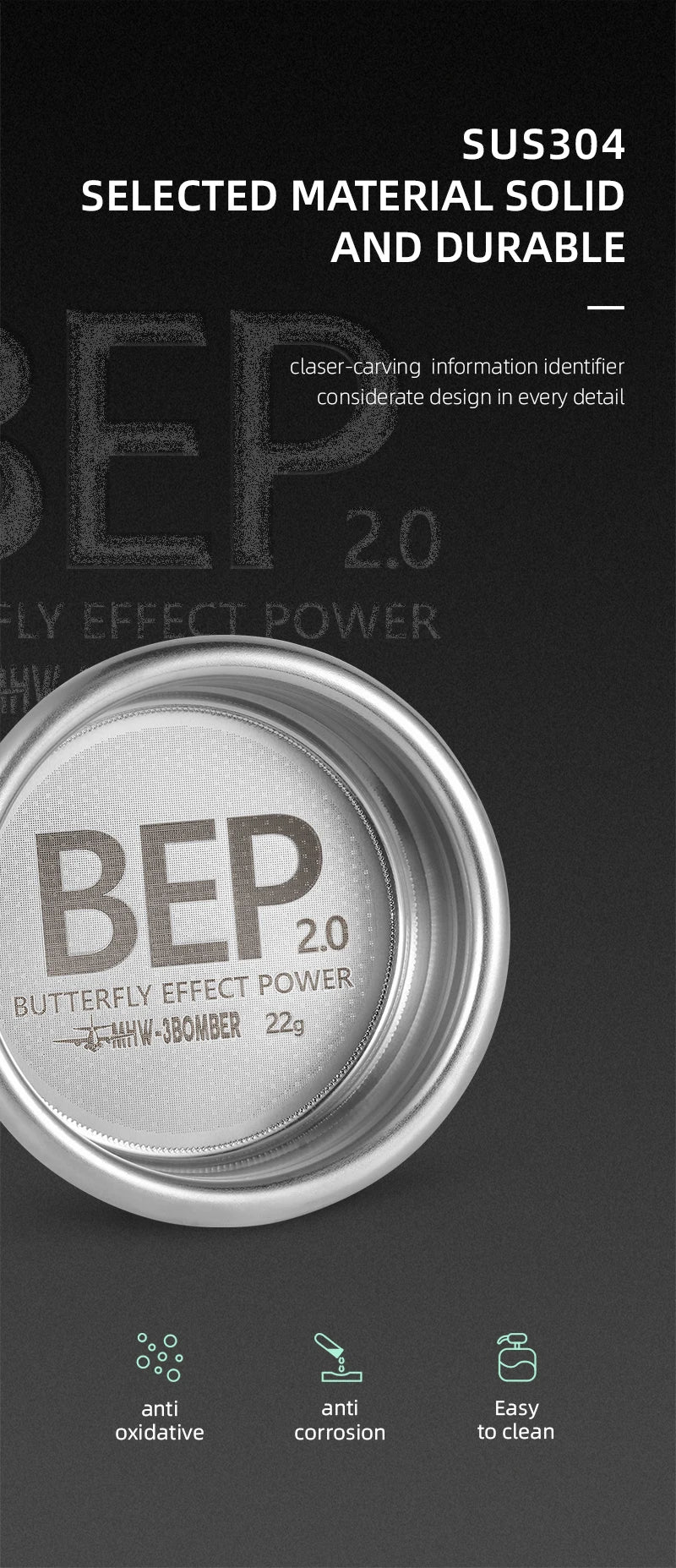 Espresso Filter Basket 15g Double-Layer Stainless Steel