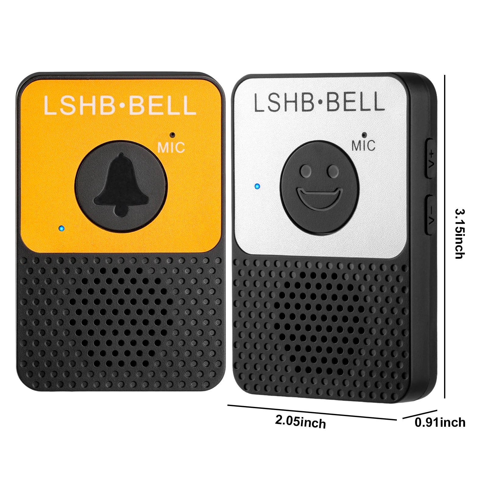 Wireless Two-Way Intercom Doorbell System with 800ft Range