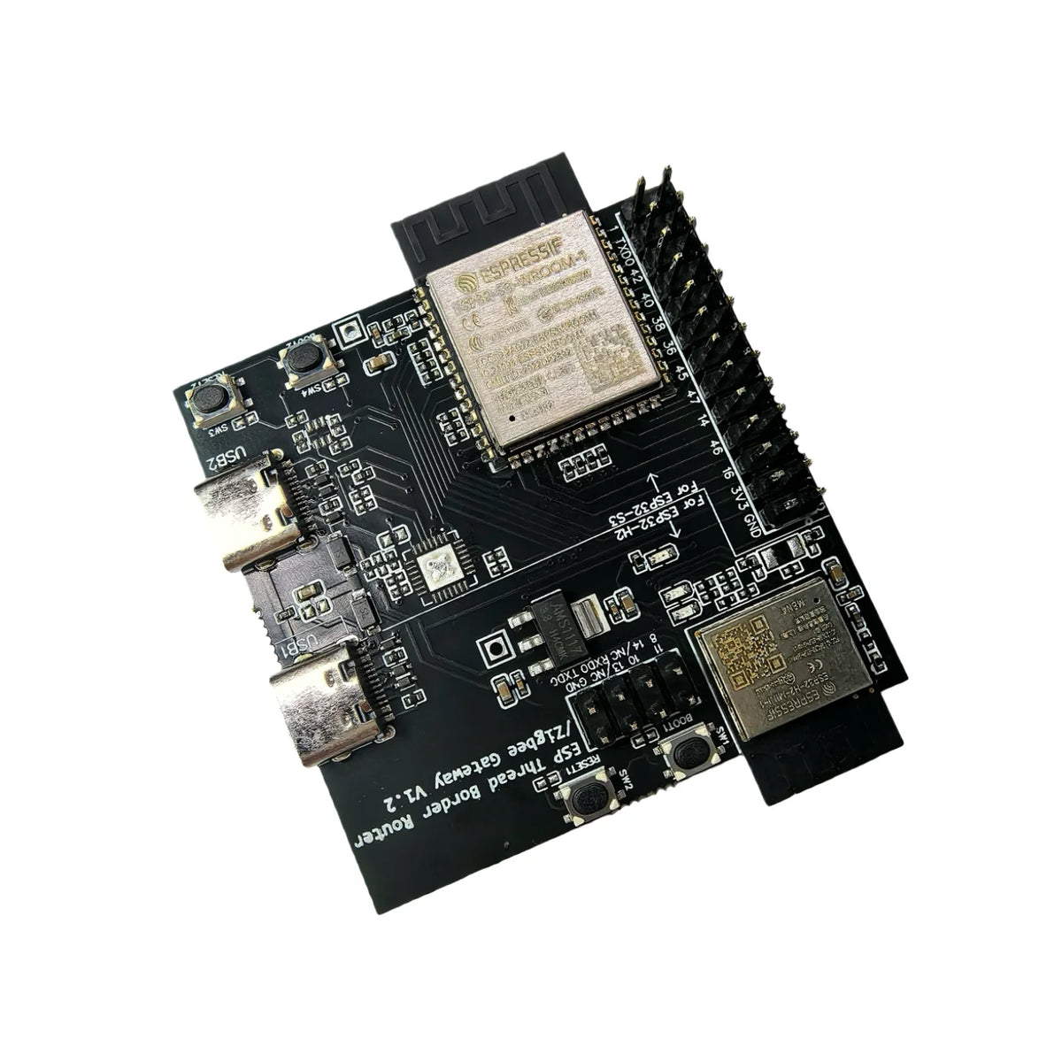 خيارات لوحة بوابة ESP Thread و Zigbee