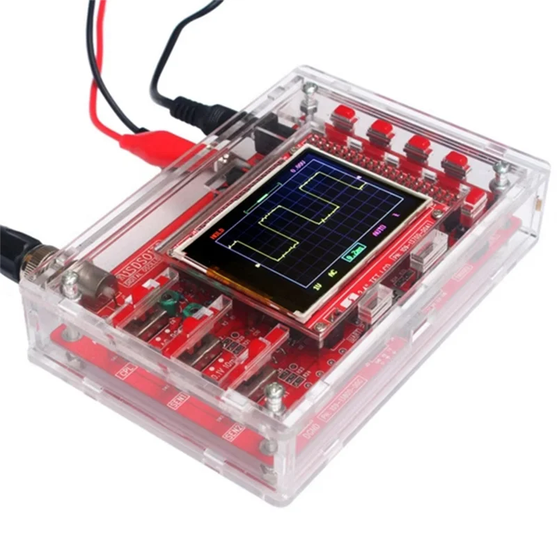 Kit de osciloscópio digital de 2.4 polegadas, totalmente montado