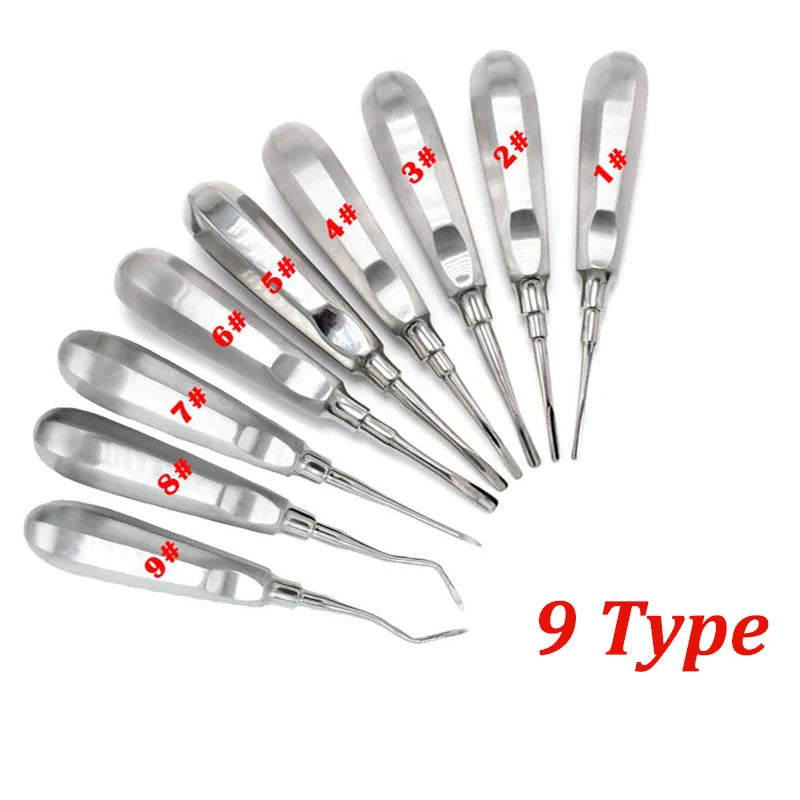 Stainless Steel Dental Elevators, 1 Piece
