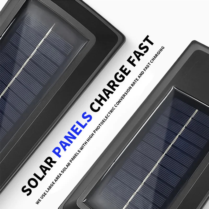 Solar Motion-Sensor Wall Light