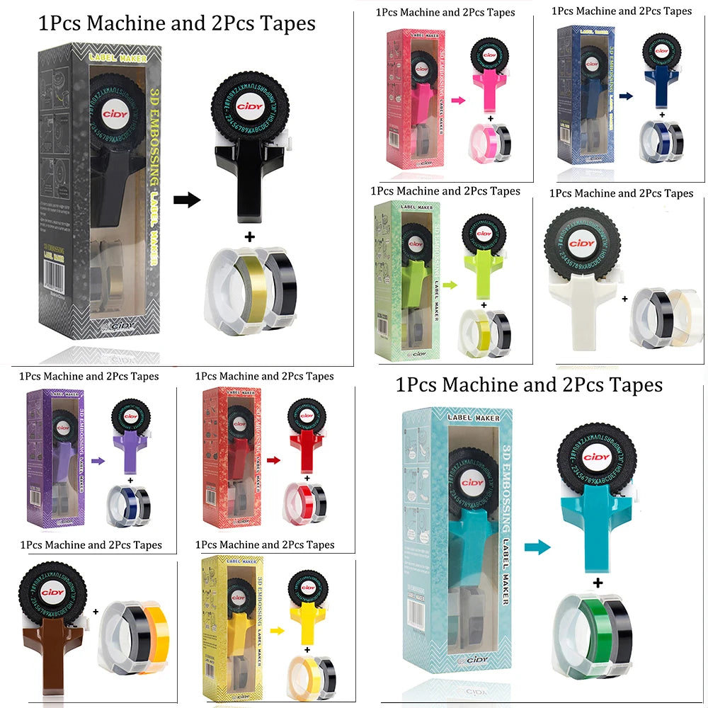 Manual Nine-Millimetre Embossing Label Maker