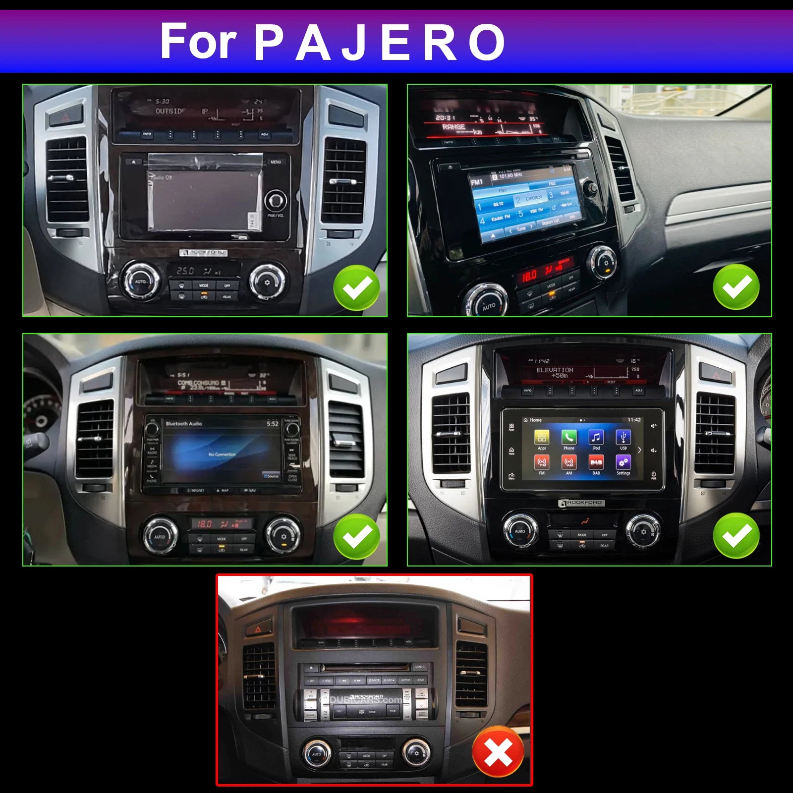 7inch Android Car Stereo with 2GB RAM, 64GB ROM and GPS Navi