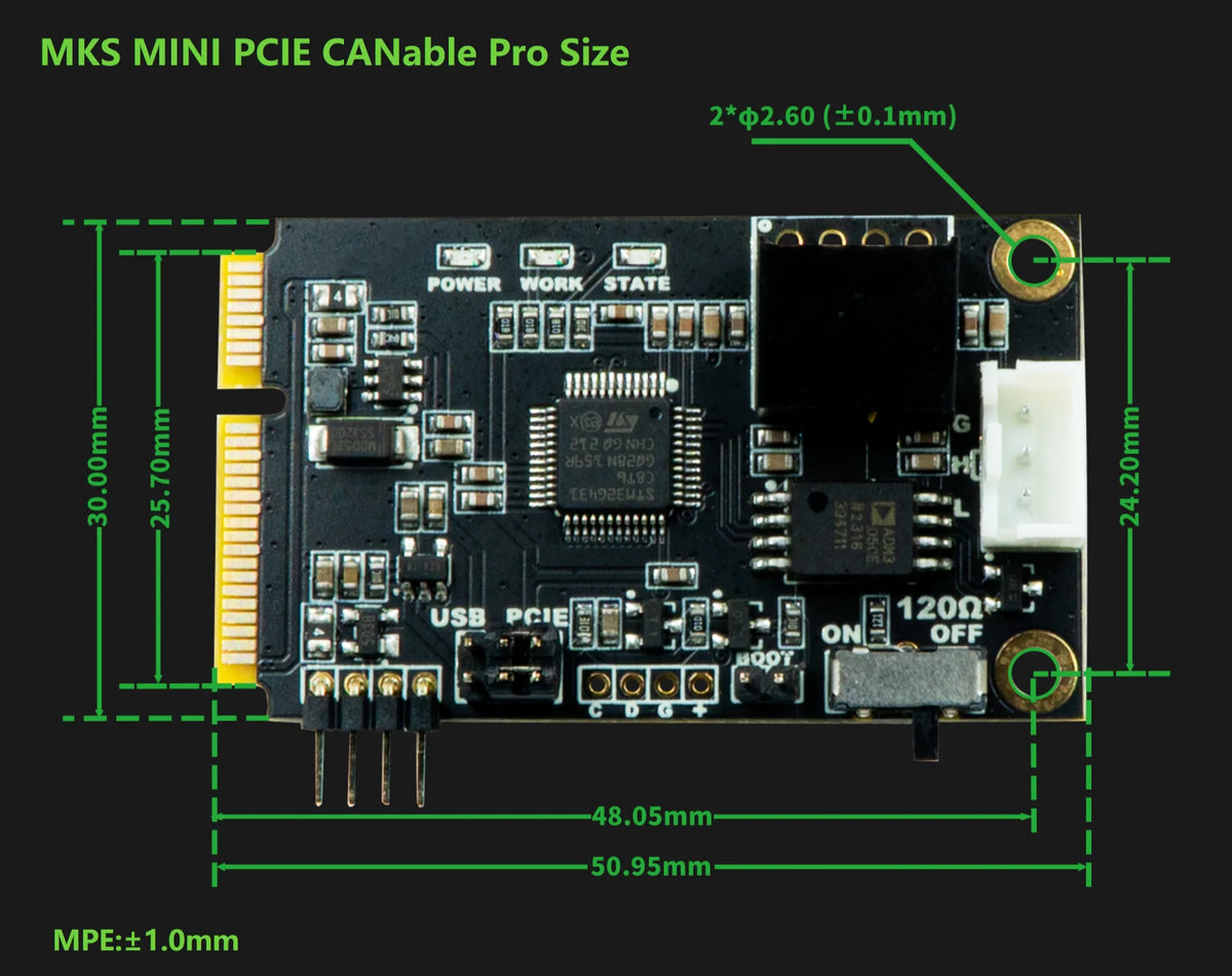 CANable 2.0 USB-to-CAN Adapter Options