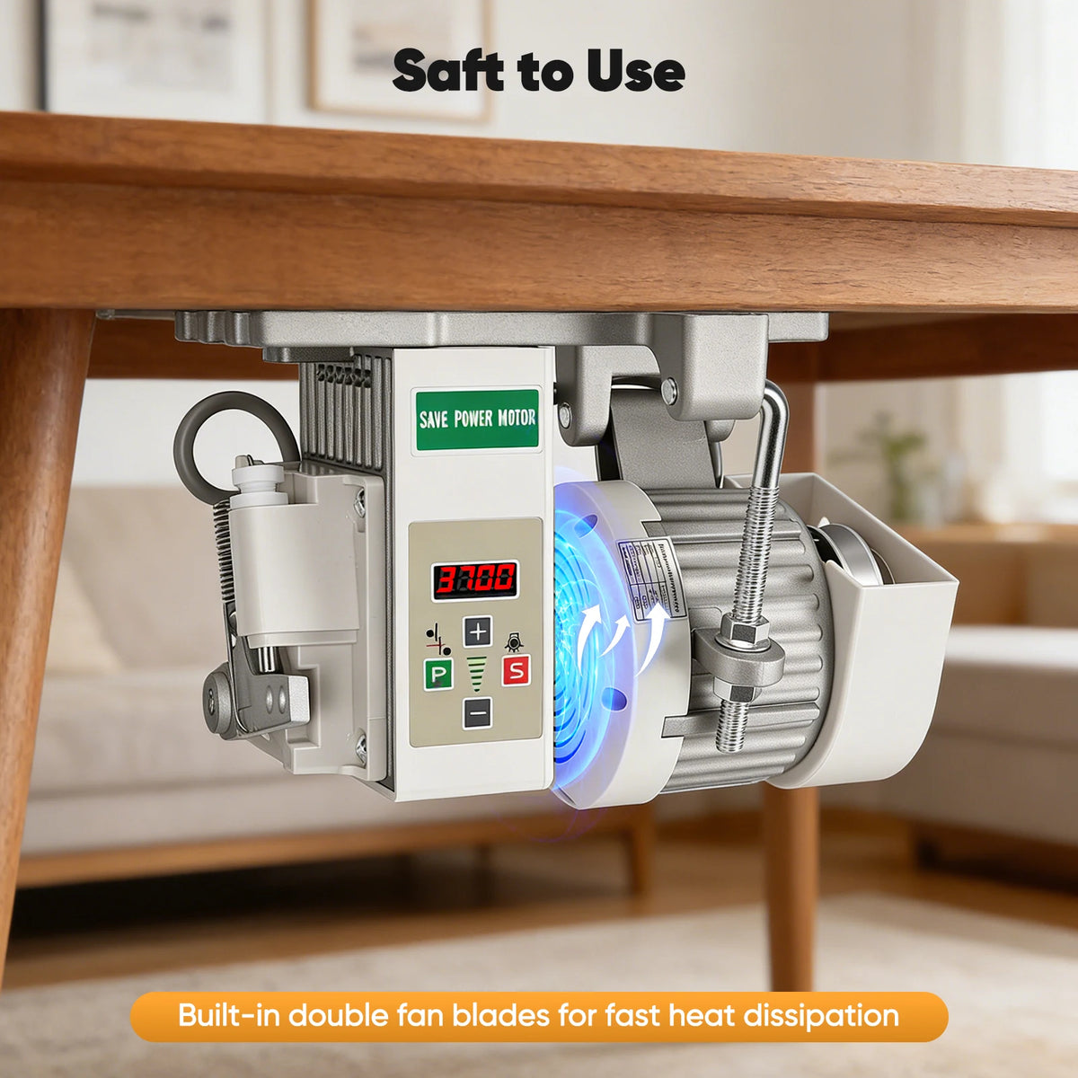 Industrial Sewing Machine Servo Motor with Speed Control