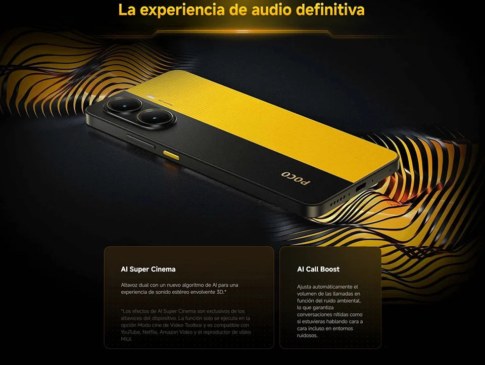 POCO X7 Pro 5G NFC Smartphone con display AMOLED 1.5K