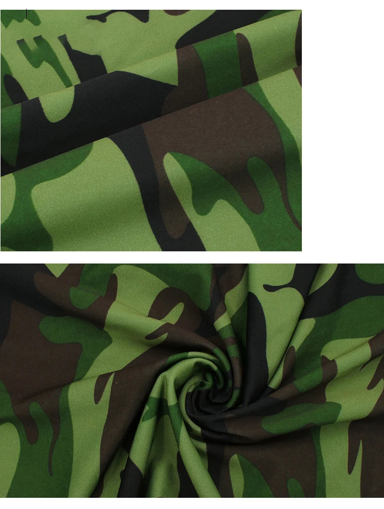 Bandana de sport extérieur tube militaire écharpe pêche cyclisme tactique randonnée couvre-visage cache-cou demi-masque bandeau hommes femmes
