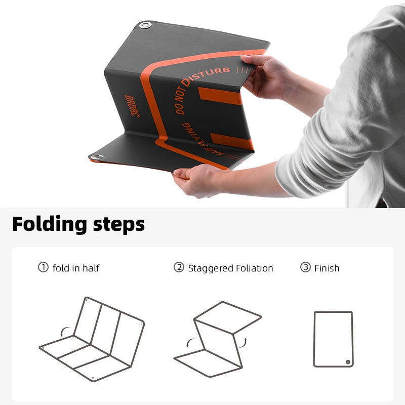Platformă pliabilă de aterizare pentru dronă, cu două fețe - 50 sau 65 cm