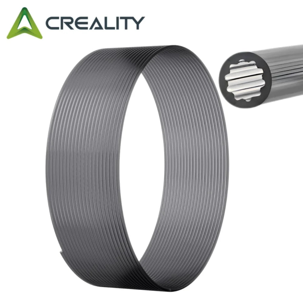 Upgraded Low-Resistance Star Shaped Materials PTFE Tube4mm OD Teflonto Ultra-Smooth Flow DIY 3D PrinterFor BambuLab AMS Creality