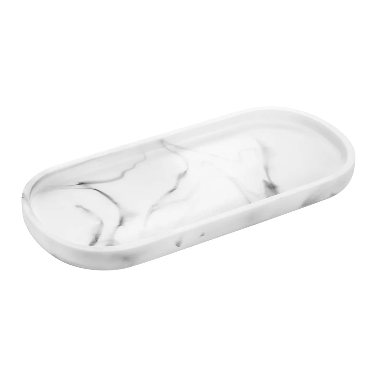 Soikea silikoninen taso saippualle ja annostelijalle kylpyhuoneeseen