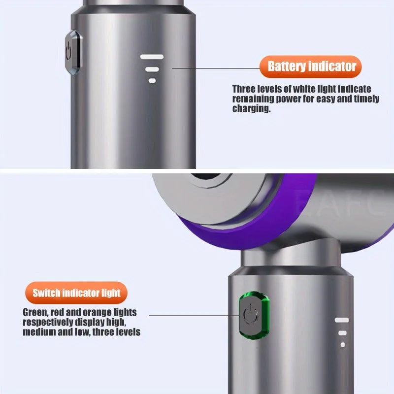Cordless Handheld Vacuum 30000Pa for Car, Home, and Pet Hair