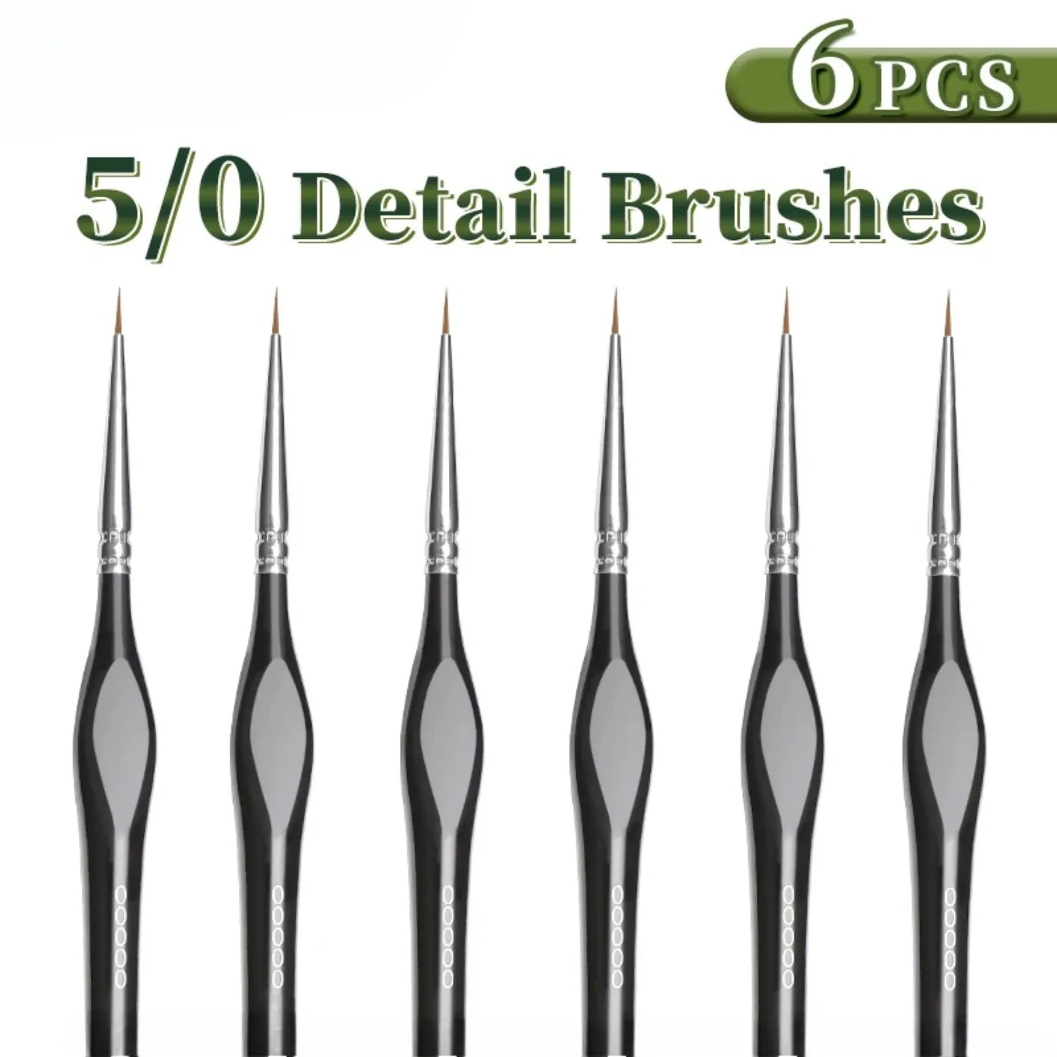 Ultra-Fine Paint Brush Set for Acrylic and Miniature Detail