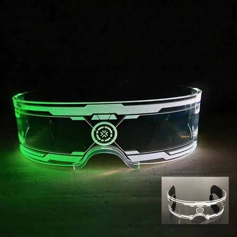 New Colorful LED Glasses Women Men Decor Eyewear Luminous Party Glasses Glowing For Rave Night Club Bar Dancing Party