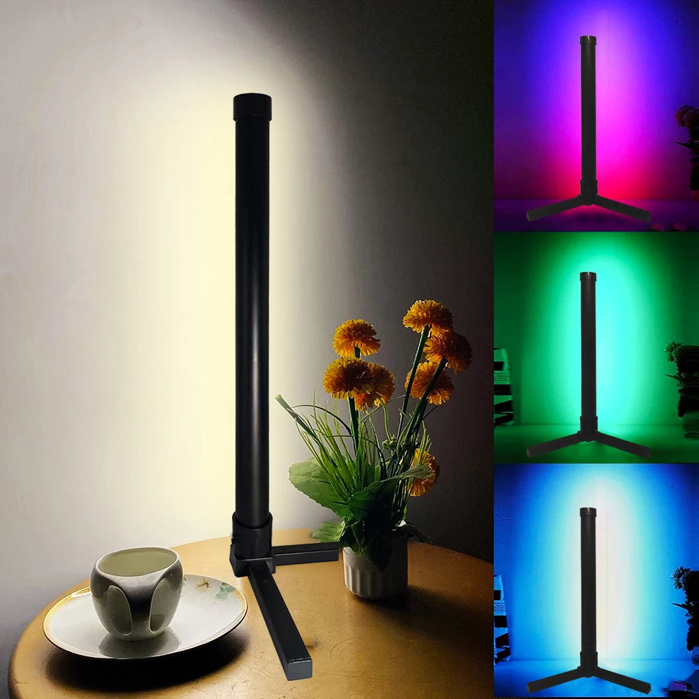 RGB-hjørnelampe, 40 cm eller 155 cm