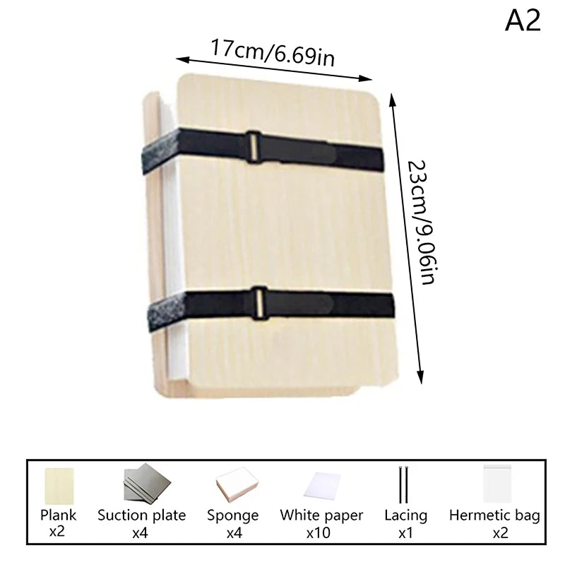 Wooden Flower and Leaf Press Kit, Two Sizes